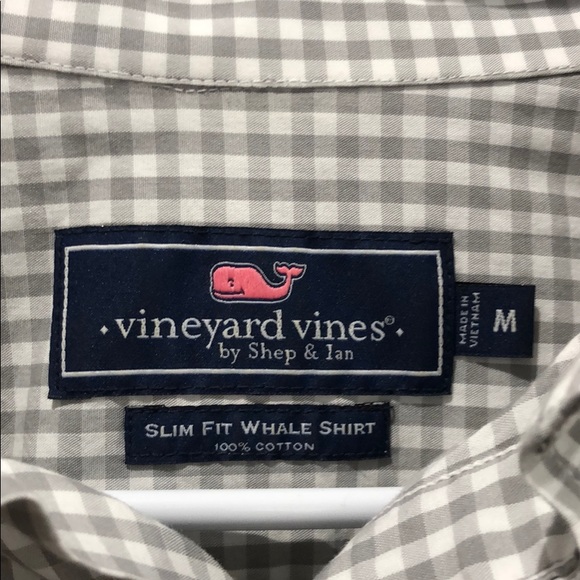 Vineyard Vines Men’s Slim Fit Whale Shirt - Picture 3 of 3